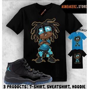 Shirt To Match Aj 11 Gamma Blue Matching Tee Chongo Rugrats T-Shirt